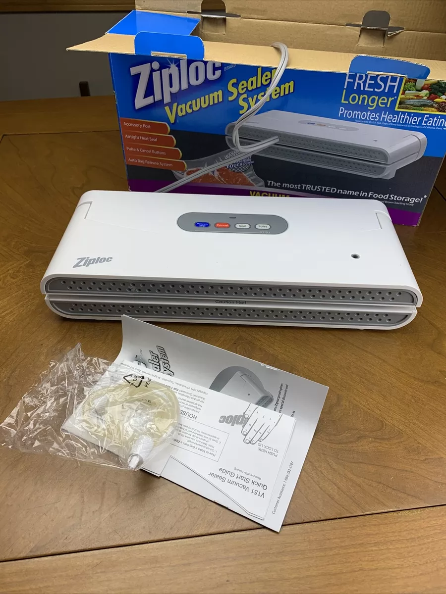 Ziploc V151 Vacuum Sealer System Food Saver - NO BAGS