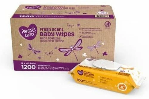 Parents choice hotsell wipes 1200