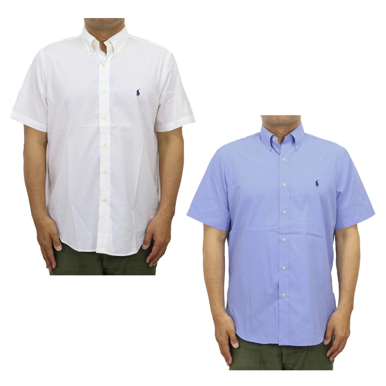 Polo Ralph Lauren Short Sleeve Classic Fit Performance Poly Button-Down Shirt