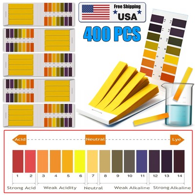 400x pH.1-14 Test Paper Extensive Test Paper Litmus Test Paper Laboratory Common