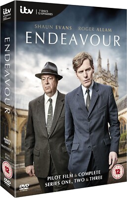 ENDEAVOUR COMPLETE SERIES 1-3 DVD Box Set Season Brand New