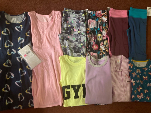 GIRLS PLUS Size 10 1/2 - 12 1/2  14 1/2 FALL  WINTER Clothing Lot & Outfits NEW! - Picture 1 of 7