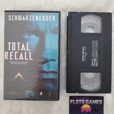Original VHS FR: Total Recall - Paul Verhoeven - 1990 - Floto Games