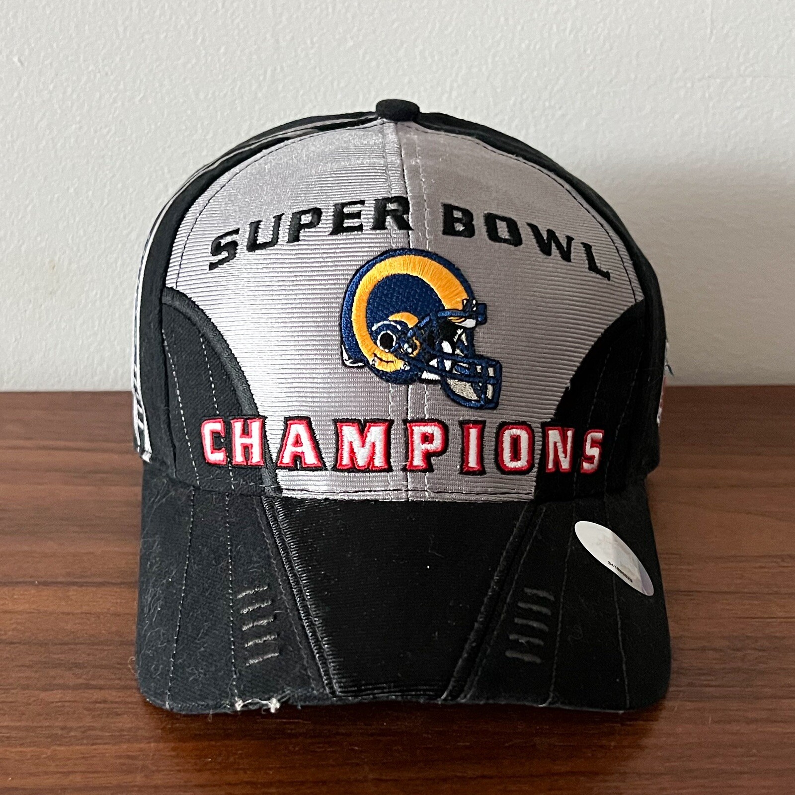 Vintage Los Angeles Rams Super Bowl Champions Hat Puma NFL One Size