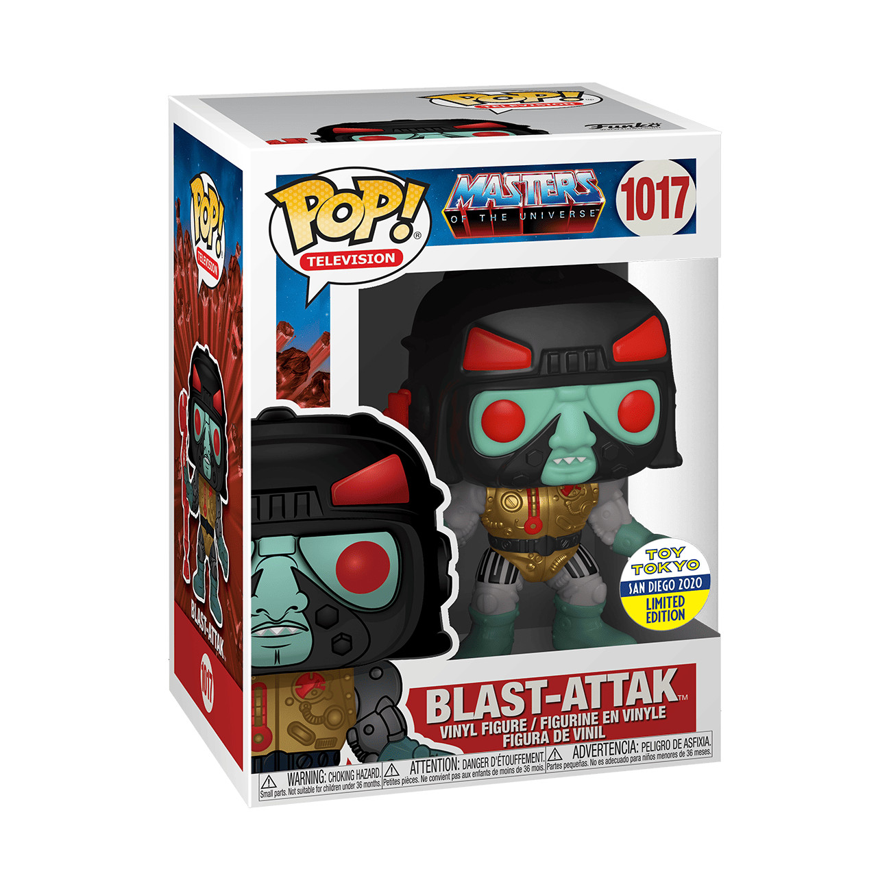 Funko Pop! Vinyl: Masters of the Universe - Blast-Attak - San Diego Comic Con Toy Tokyo (Sdcctt) (Exclusive) #1017