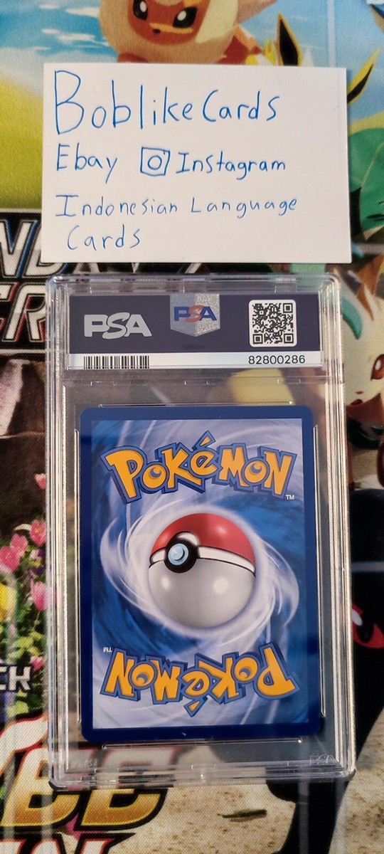 Pokemon TCG Indonesian Lisia Sr full art PSA 10 As4a 199/178 | eBay