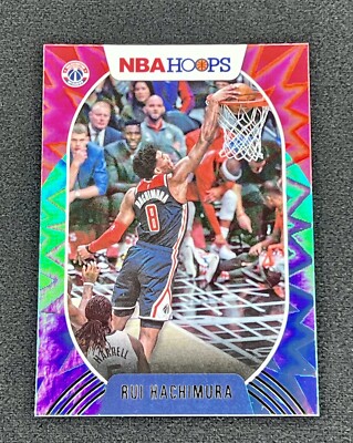 2020 NBA Hoops Rui Hachimura Teal Explosion Lakers Wizards #197
