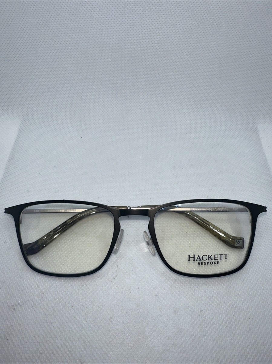 Hackett Bespoke Heb223 911 52/19 140 Black Men's Eyeglass Frames