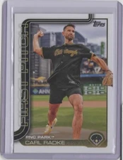 2025 Topps '24 First Pitch #FP6 Carl Radke