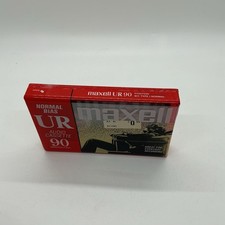 Maxell UR-90 Normal-Bias Cassette Tapes 108510 Sealed Brand New