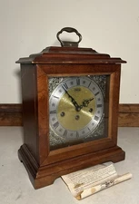 Ridgeway Hermle 340-020 2 Jewels Westminster Chime Bracket Mantel Clock