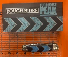 Rr1577 Rough Rider Turquoise Peak Moose Pocket Knife