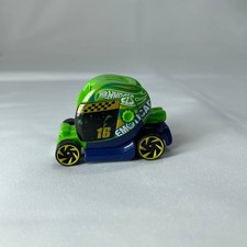 Hot Wheels Emoticar DTX20 2016 Green Car 1:64 Diecast Used Special Features