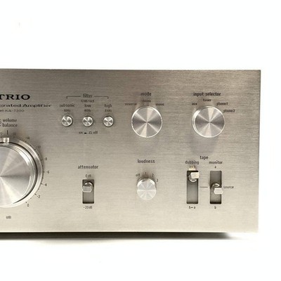 TRIO KA-7300 アンプ TRIO KENWOOD KA-7300 Stereo Integrated Amplifier Vintage