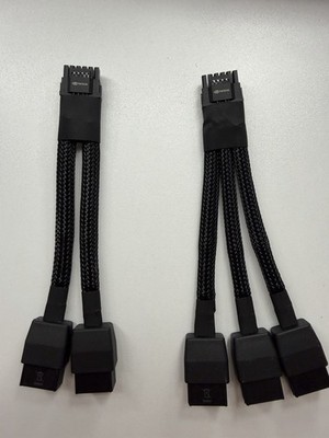 12VHPWR Adapter Cable (OEM) 2x3x 8-Pin RTX 4070 4080 4090 5070 5080 5090 GPU