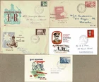 Australia 1956 - 1965  Royal Group Lot  FDC Cover x5 inc QE Monash Broken Hill