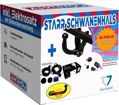 AUTOHAK AHK für Ford B-Max 12-17 starr + 13-pol ERICH ES SPEZ