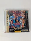 X-Men vs. Street Fighter (Sega Saturn, 1997) JP Japanese Version Disc & Booklet
