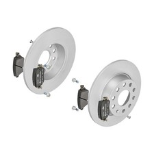 ATE BREMSSCHEIBEN Ø272MM + BREMSBELÄGE HINTEN FÜR SEAT LEON SKODA OCTAVIA IV VW 