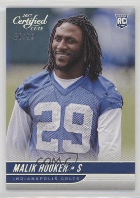 2017 Certified Cuts Rookies Silver 80/99 Malik Hooker #190 Rookie RC 0c6