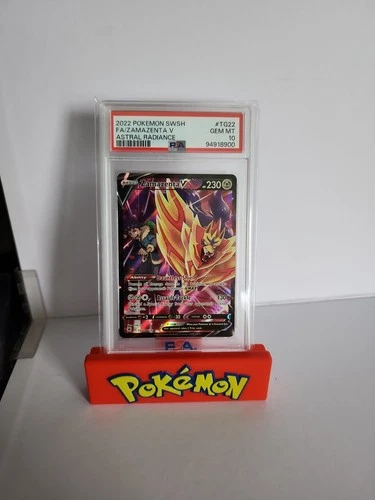 Zamazenta V TG22/TG30 Swsh10: Astral Radiance Trainer Gallery Holo PSA 10