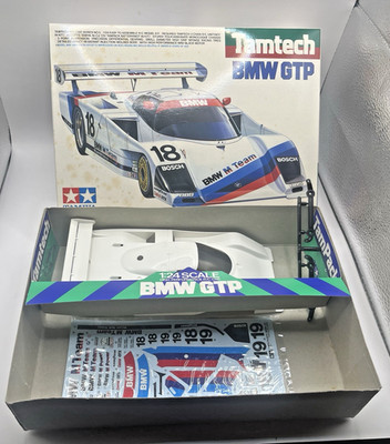 Tamiya TamTech BMW GTP 1/24 RC Car Body and Stickers Only with Box Vintage Japan