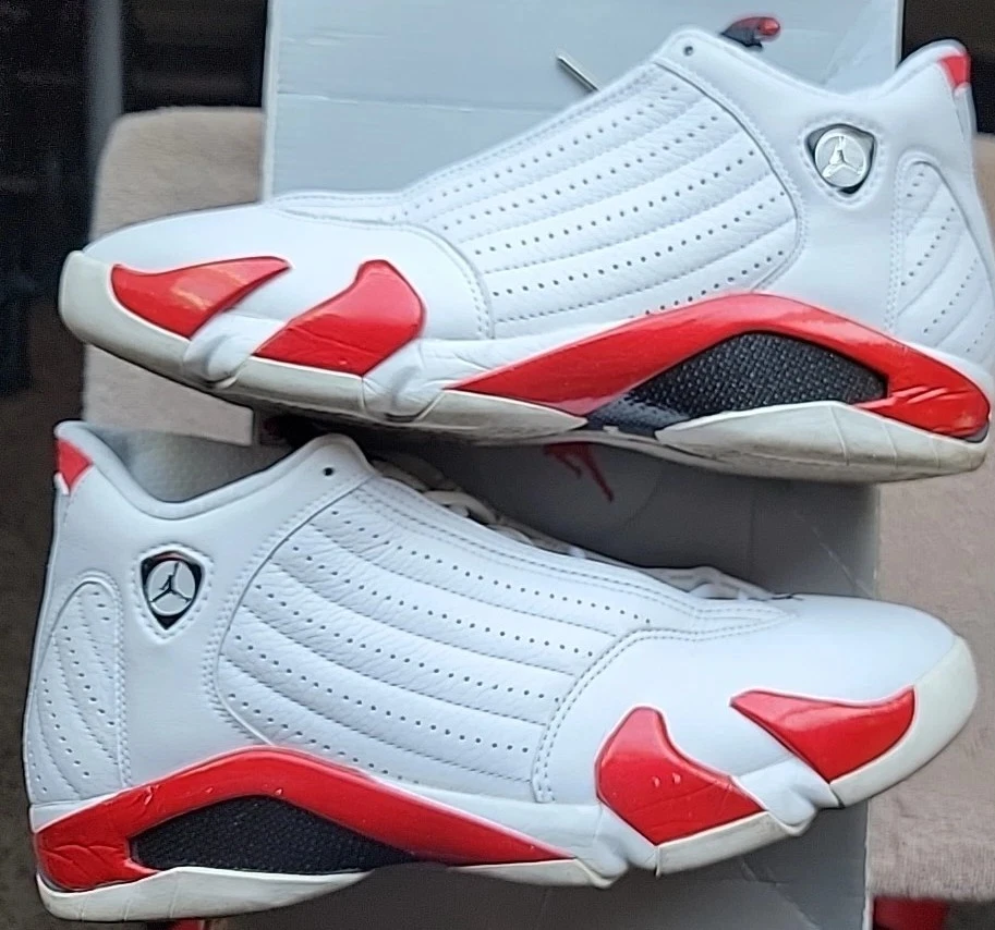 Jordan 14 OG 1999 Candy Cane for Sale | Authenticity Guaranteed | eBay