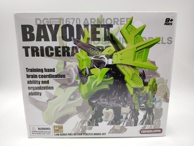 CENZELONG Bayonet Triceratops 1:40 Scale Electric Walking Dinosaur Model Kit 8+