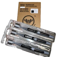 World Wide Daily Toothbrush 3 Packs - Ultra Soft STANDARD - V ARC