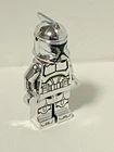 Lego Star Wars Clone Trooper Phase 1 Chrome SILVER Custom Minifigure RARE!