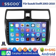 KAM Für Suzuki Swift 2003-10 Android15 Autoradio 4+64G RDS GPS Navi WIFI CarPlay