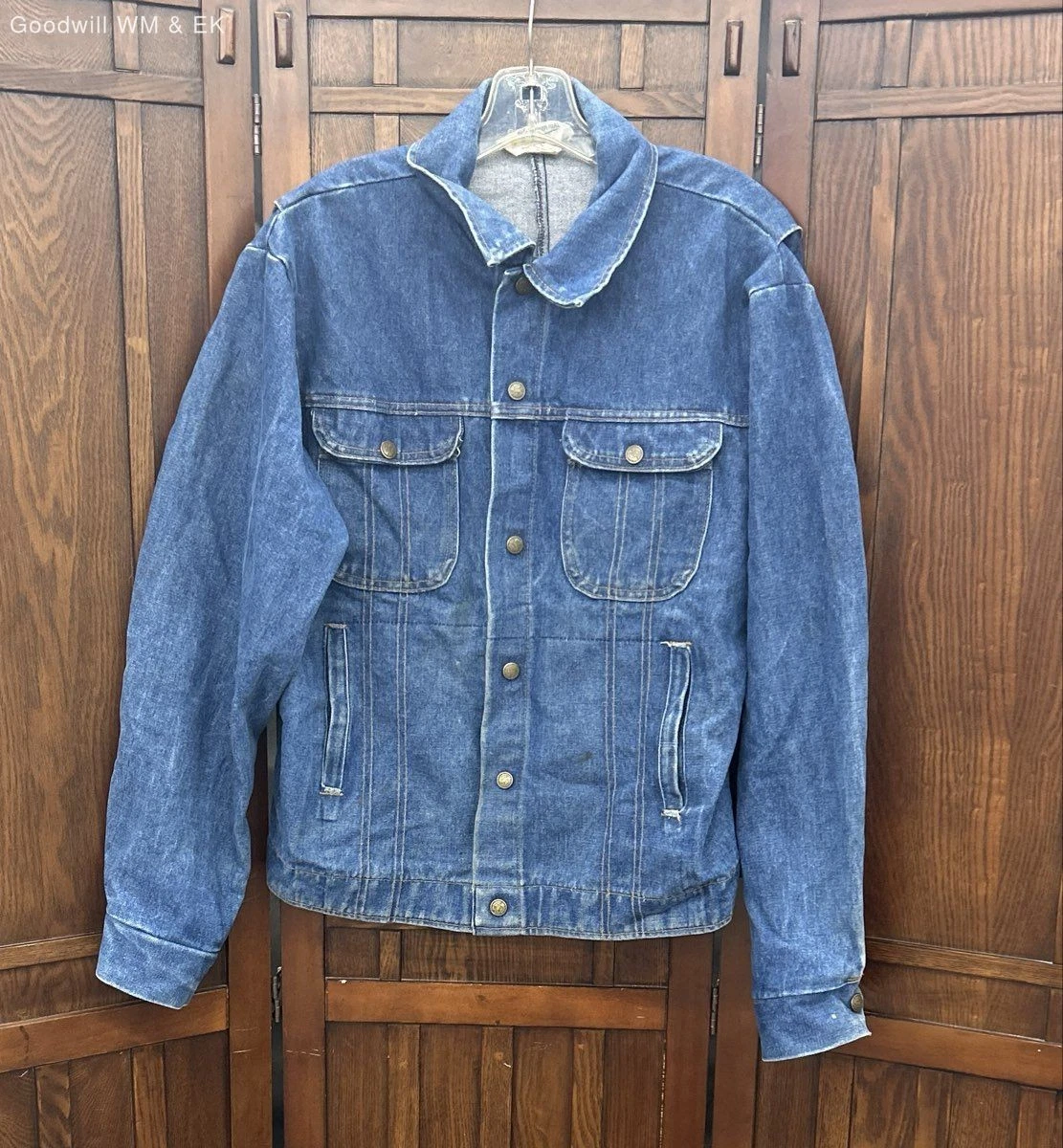 1970s Denim Outerwear Coats & Jackets for Men for sale | eBay