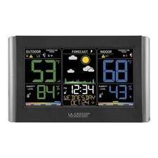 La Crosse Technology C85845-INT Weather Station Forecast Black