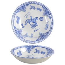 Spode Edwardian Child Collection Blue Cereal Bowl 678450