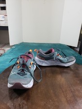 Nike React Pegasus Trail 4 GTX Shoes Womens 7.5 Gray Orange Waterproof Running