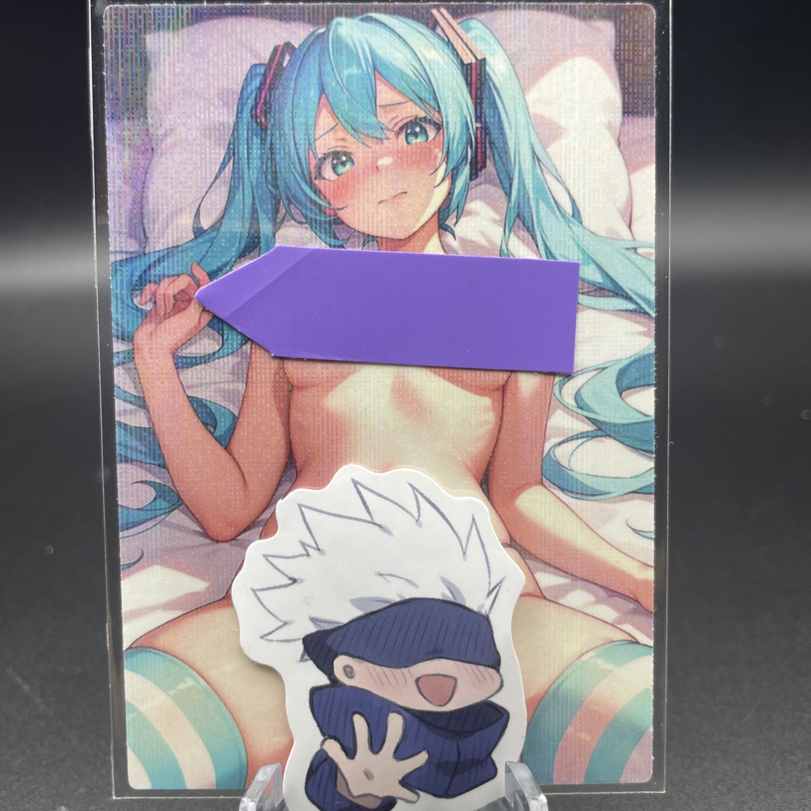 Tarjeta Hatsune Miko Anime Waifu Doujin ACG Goddess Holo