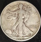 1943 D Denver Mint 50C Walking Liberty Half Dollar