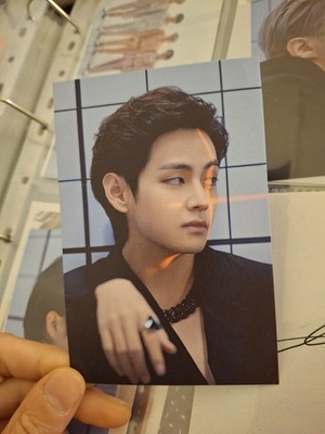 BTS Taehyung Photocard PROOF Album official