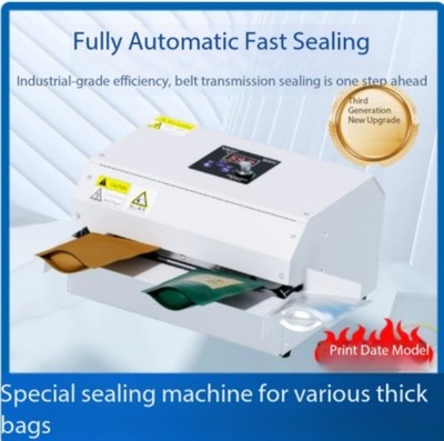 GLF-100 Commercial Continuous Sealing Machine Tea Bag Coffee Bag Aluminum