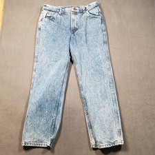 Sears Roebucks Jeans Mens 36x30 Blue Acid Wash Vintage 90s Made in USA Cotton