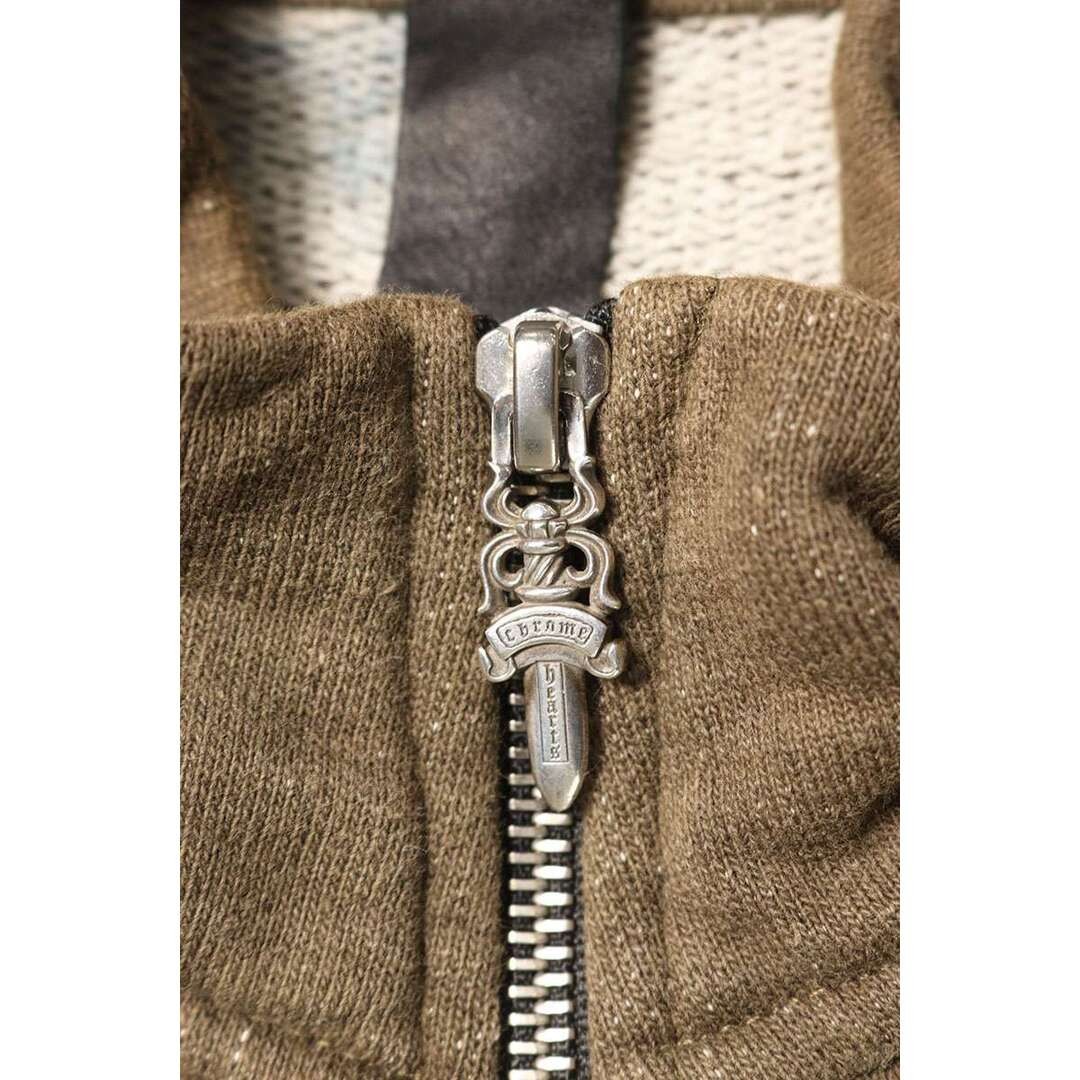 Chrome Hearts SLO RIDE 1 2 ZIP Logo Embroidered Half Sweatshirt Mens M Used 9876 thumbnail 4