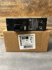 Siemens DY-785 150 Amp Double-Pole 10 KA Type QN Circuit Breaker - Black