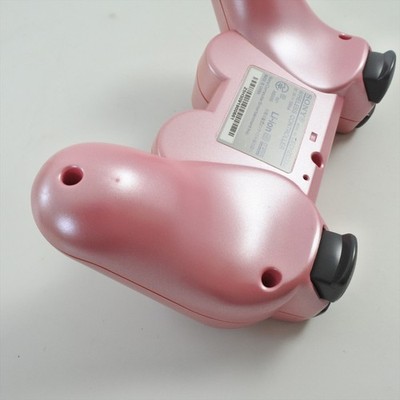 PS3 Controller Candy Pink NEW BATTERY CECHZC2JA2 DUAL SHOCK 3