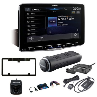 Alpine ILX-F511 Halo11 11'' Multimedia Receiver with KTX-NS01 Nav Module, SXV3...