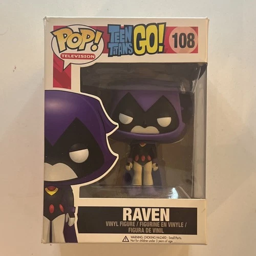 Funko Pop! Television Teen Titans Go Raven 108 Vinyl Figure