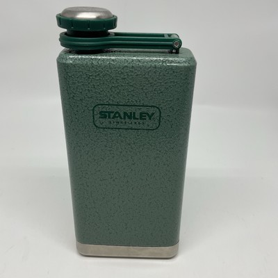 Stanley 8oz Hammertone Green Classic Pocket Spirits Flask  Hip Flask