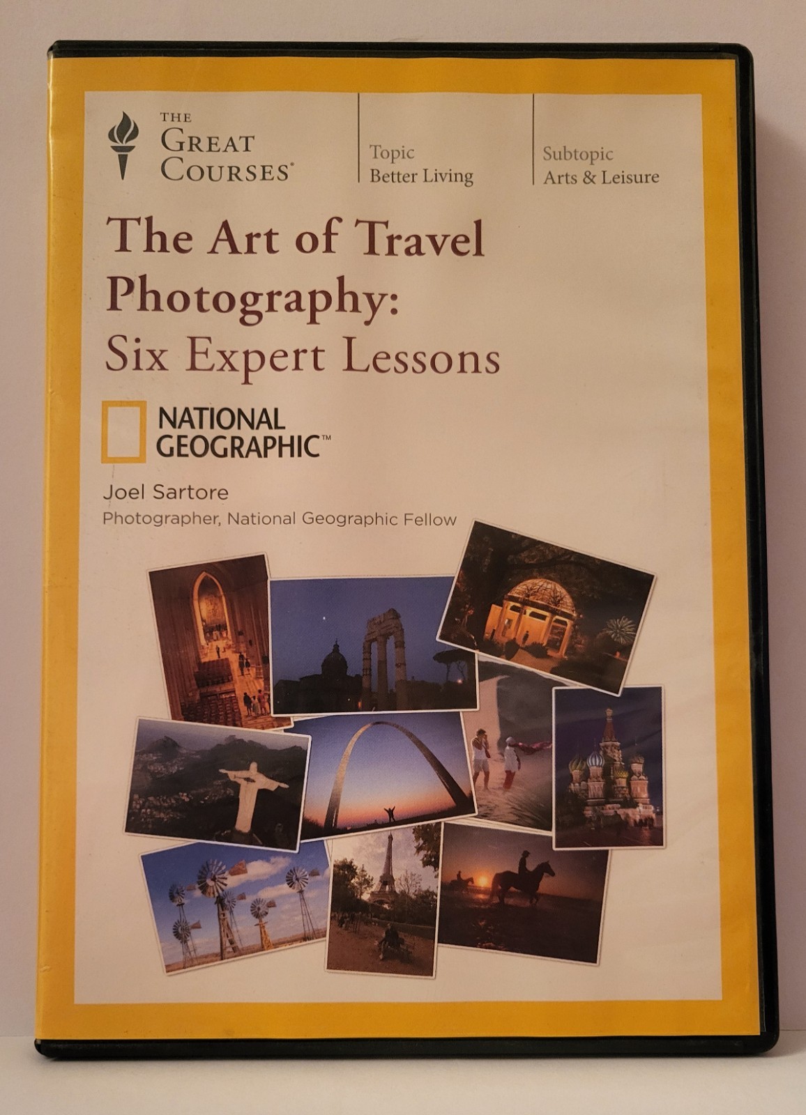 Art of Travel Photography : Six Expert Lessons by Joel Sartore DVD Tutorial