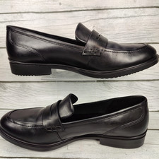 ECCO Women's Dress Classic 15 Casual Loafer Black Size USA 10 / 10.5 EU 41
