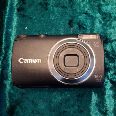 Canon PowerShot A3350 IS Kompaktkamera 16,0 MP 5x Zoom Schwarz