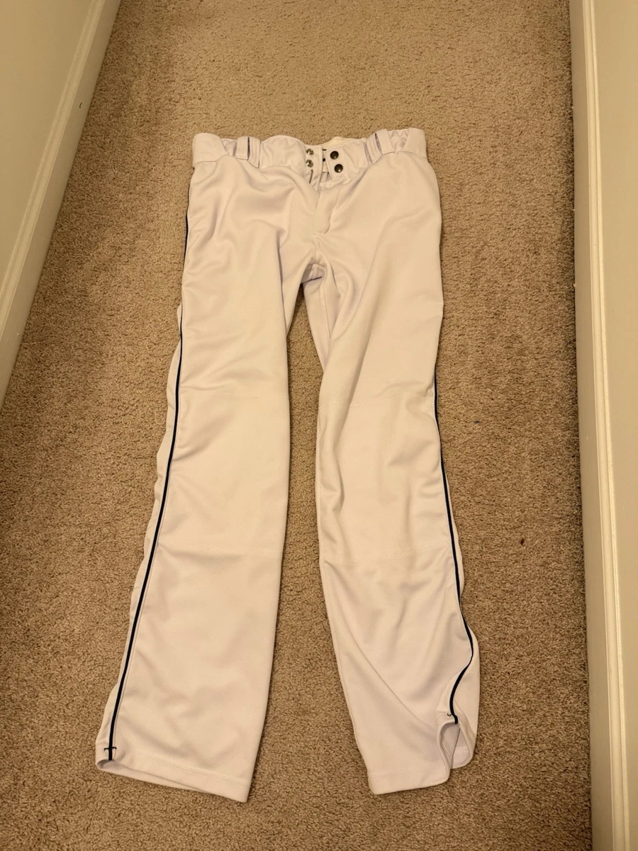 Pantalon de baseball blanc Evoshield culotte rouge marine
